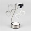 Metal Creative Candle Holder Rotating Candlestick Gift for Women Wife Children