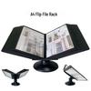 Rotating A4 Desktop File Holder and Display Stand