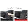 For BMW 4 Series F26 G26 2026 2026 2026 Real Carbon Fiber Car Front Fog Light Frame Cover Decorative Sticker Auto Accessories