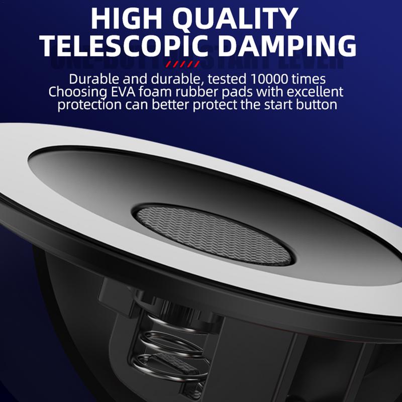 Auto Startknopf Abdeckung Hund HinternStart-Stopp-Knopf Joystick Schlankes Auto Tier -Bar Design Automobil 1-Tasten-Startknopf