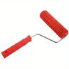 1Pc Embossed Rubber Drum Print Roller Paint Liquid Wallpaper Diatom Ooze Embossed Mold