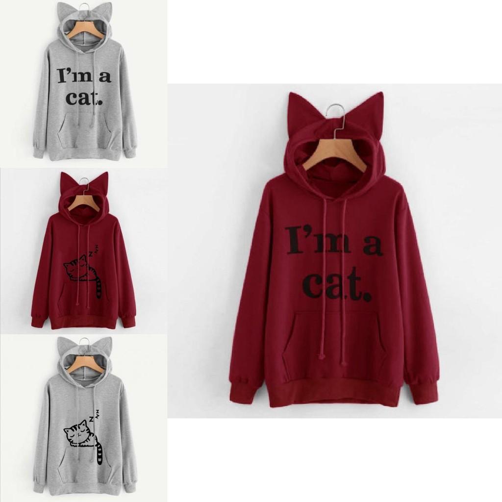 Streetwear Hoodie For Women With Letter Pattern And Cotton Blend For Casual Fall Fashion