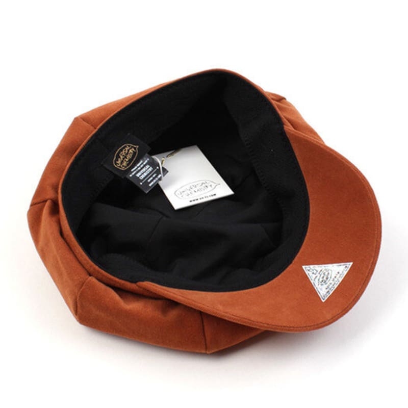 Universal chemistry Washing Bold CT Brown Newsboy Cap