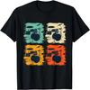 Vintage Drummer Shirt, Ontspan, de Drummer is Hier Drumstel T-shirt