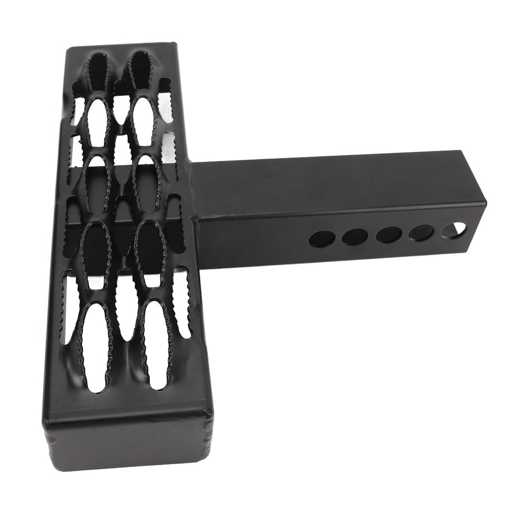 Anhängerkupplung Stufe Abschlepphaken Stufe für Alle und Hintere Receiver Anhängerkupplung Halterung für Einfachen Zugang zur Ladefläche des LKW 600 Pfund Tragfähigkeit Stahl Pulverbeschichtet mit Anhängerkupplungsstift