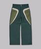 Bileiji Shooting Star Incision Pants_Blue Green