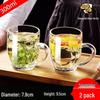 Chixing Tempered Glass Mug with Handle