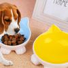 Slanted Mouth Dog Food Feeding Basin Cute Pet Drinking Feeder Cat Ceramic Bowl  Neck Protection