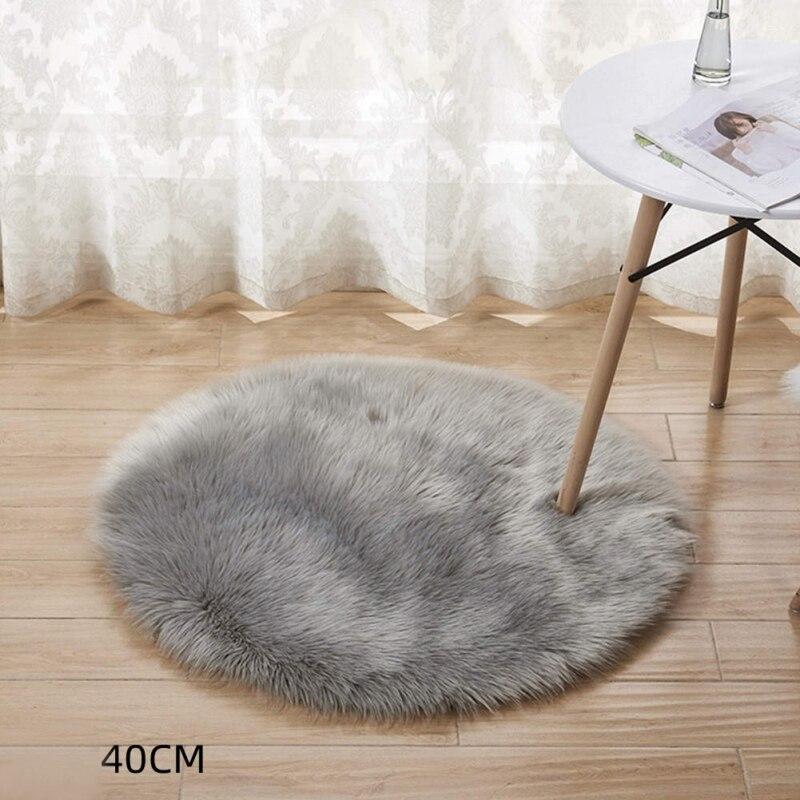 Plush Carpet Yoga Floor Mat Bedside Foot Pad Imitation Australian Imitation Wool Carpet Home Decoration