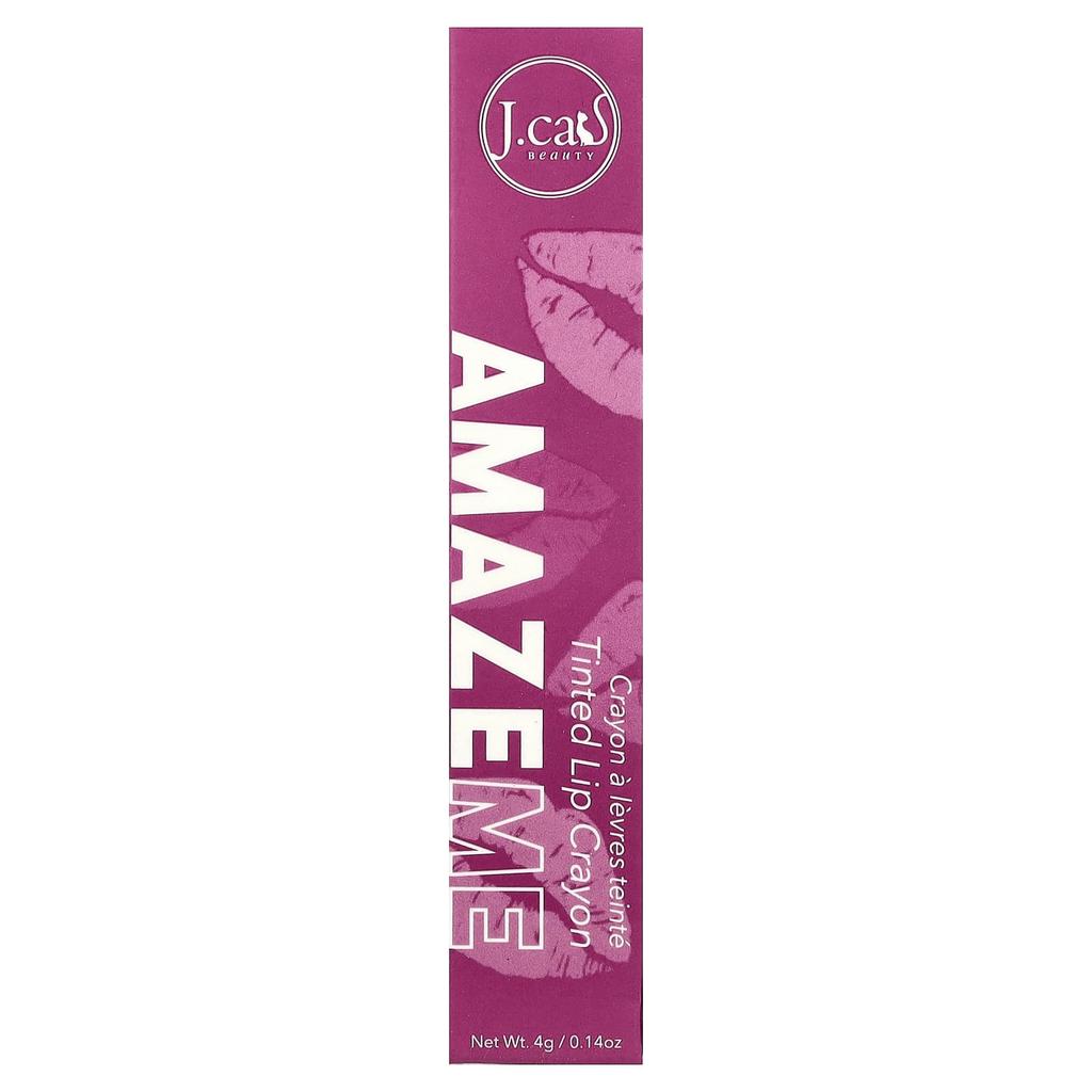 J.Cat Beauty Amaz Me, Tinted Lip Crayon, AMC105 Kudzu 637, 4g (0.14oz)