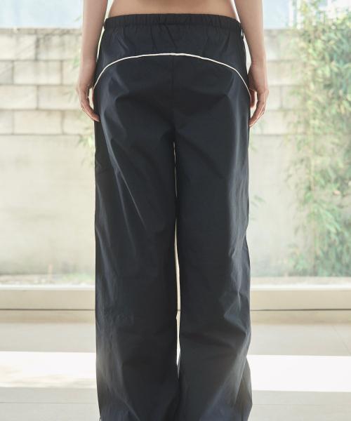 Beojinkiseu Pipe Side Line Track Pants - Navy