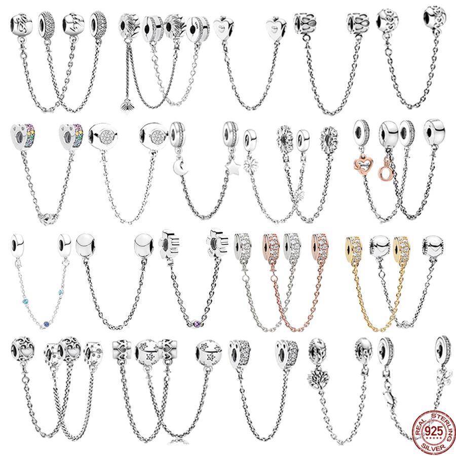 

Горячая S925 Стерлингового Серебра Сверкающий Гербарий Кластер Круглая Защитная Цепочка Шарм Бусины Подходит Оригинальный Браслет Ювелирные Изделия Подарок