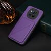 Denior for Magic 7/6/5 Pro Lychee Pattern Imitation Leather Honor 100/90 Card Holder Mobile Phone Case
