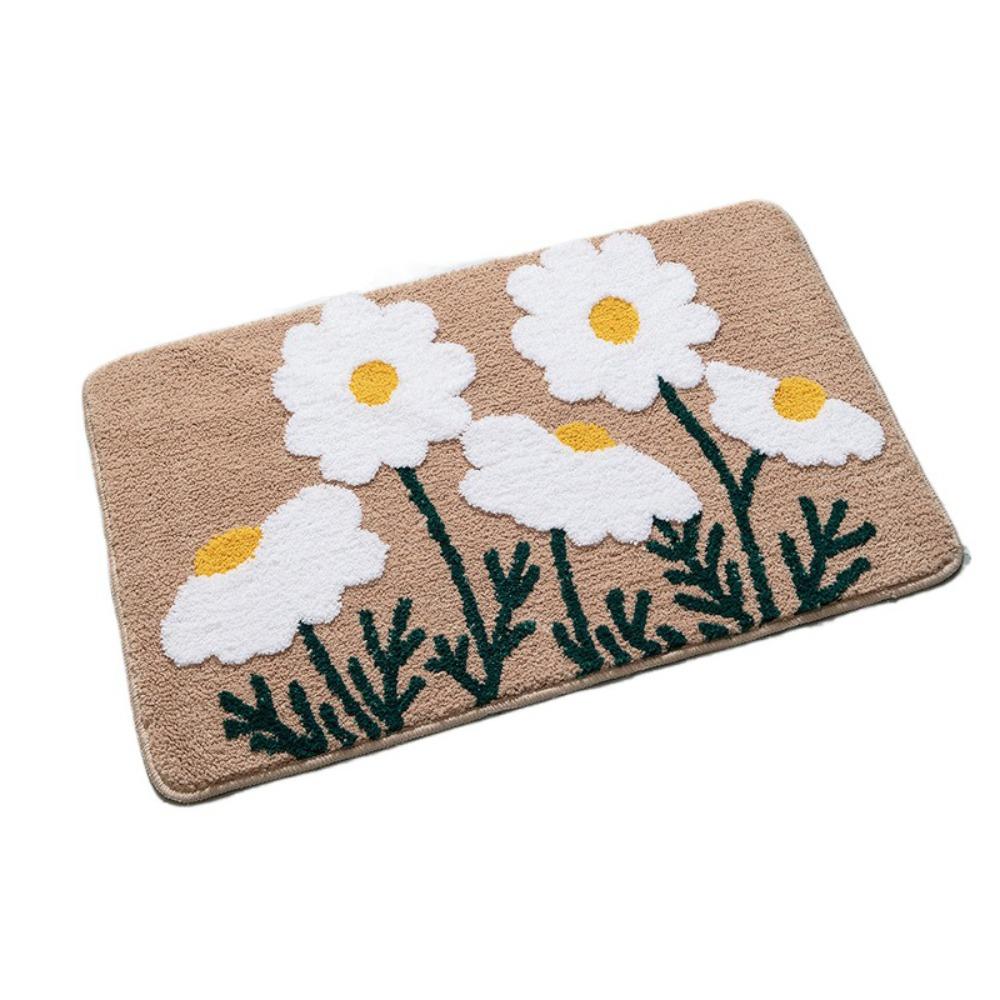 Anti-Slip Design Bathroom Absorbent Mat Extra Thick Floor Mat Anti-Slip Entrance Mat  Kitchen