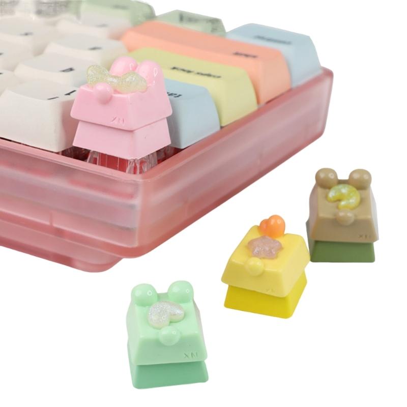 Color 3D Resin Keycap Cute Cartoon Animal Designing For Mechanical Gaming Keyboards ESC Keycap