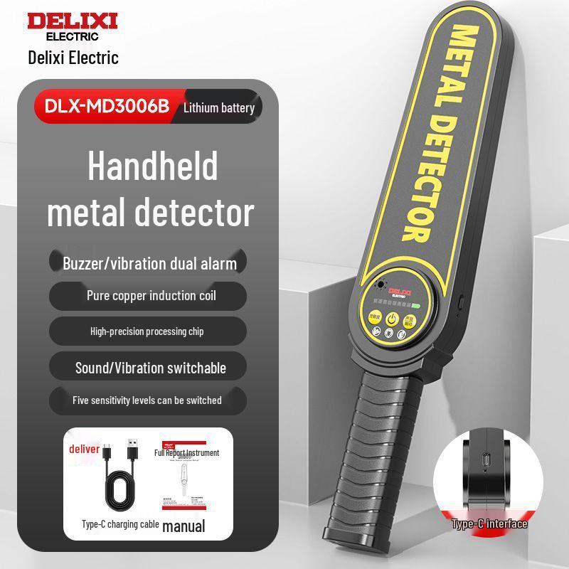 High-Precision Handheld Metal Detector for Security and Exam Room Cell Phone Detection