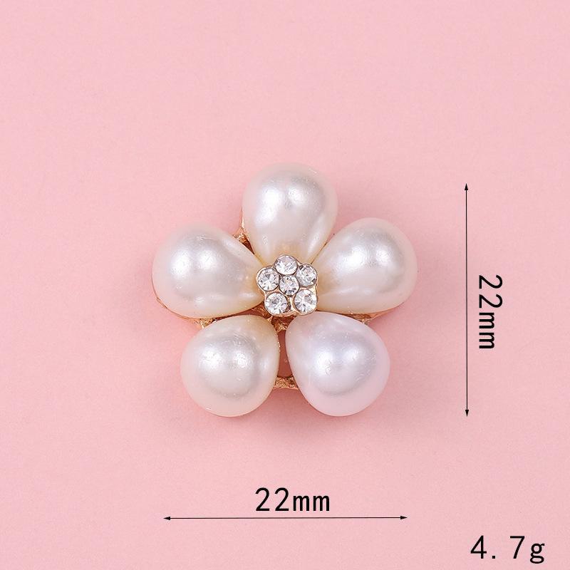 Creative Pearl Flower Diamond DIY Mobile Case Jewelry Accessories