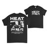 90lar Heat Filmi Kısa Kollu Tişört Siyah tişört Erkek Kadın tişört