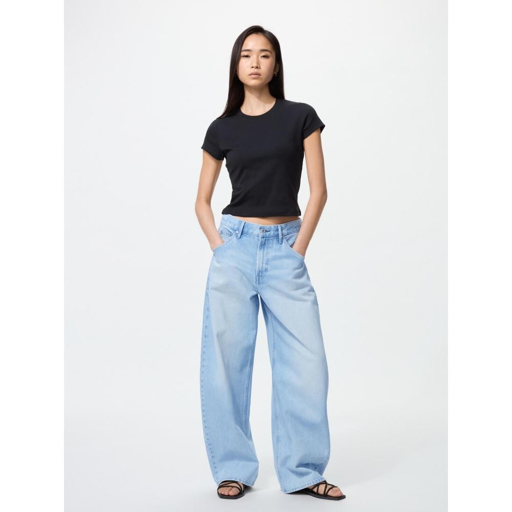 

Джинсы Uniqlo Baggy Curve 08 DARK GRAY/21
