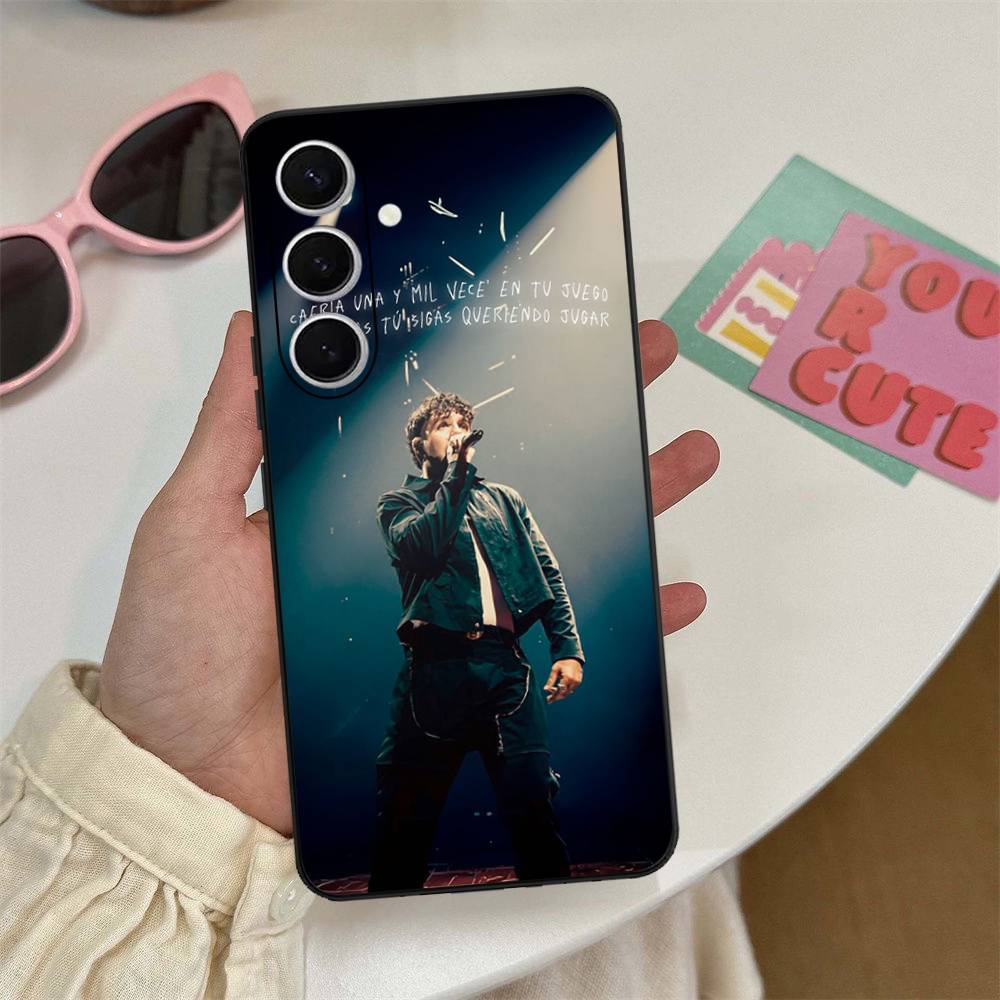 1PC Popular Singer Q-Quevedo Phone Case For Samsung S 24 Fe 25 Ultra Plus 20 Lite 21 30 22 23 24 22 Ultra 5G Fundas