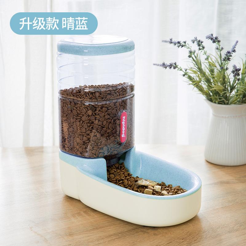 

Automatic Pet Feeder & Waterer, 4L Large Capacity Durable Thickened Bowl with Multiple Colors for Dogs Cats Indoor Home Care Blue Standard Feeder