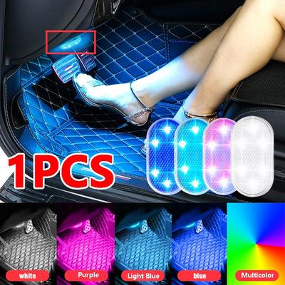 Luci tattili a LED per auto Luce ambientale interna senza fili Lampade da lettura a soffitto per tetto automatico Ricarica USB Lampadina notturna per camera da letto per auto