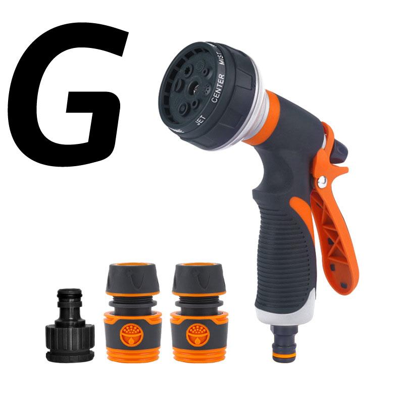 Watering Gun High Pressure 8 Modes Garden Spray Irrigation Watering Nozzle Plant Lawn Yard Watering Sprinkler Cleaning Sprayer