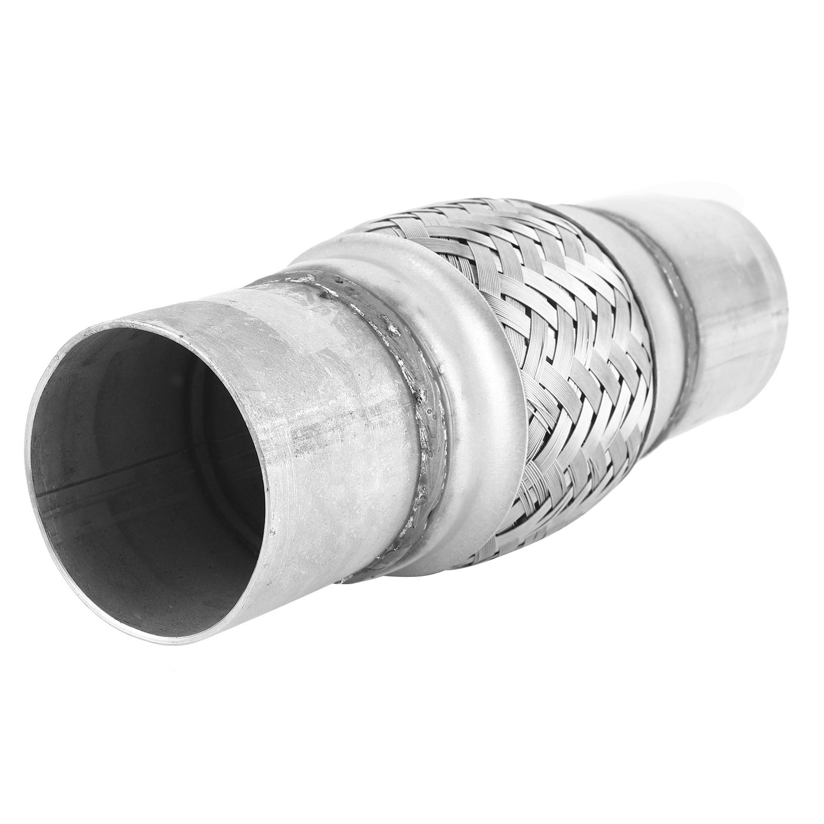 

2.25 x 8 дюймов Нержавеющая сталь Выхлопная сильфонная труба Гофрированная труба Приварная установка Универсальная