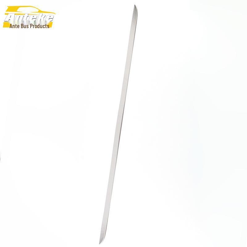 21 Fit Stainless Steel Tailgate Trim Bumper Strip Modification Accessory