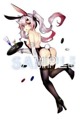 Ayame Hyakki Acrylic Stand Bunny Hololive C100 Event Goods