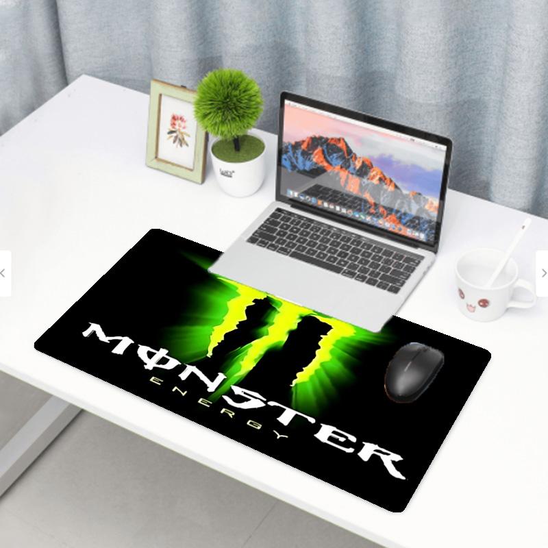Podložka pod myš s potiskem Monster Energy, Protiskluzová podložka na plochu pro klávesnici, pro PC Laptop Herní Pracovní Denní Použití, Skvělý Festivalový Narozeninový Dárek