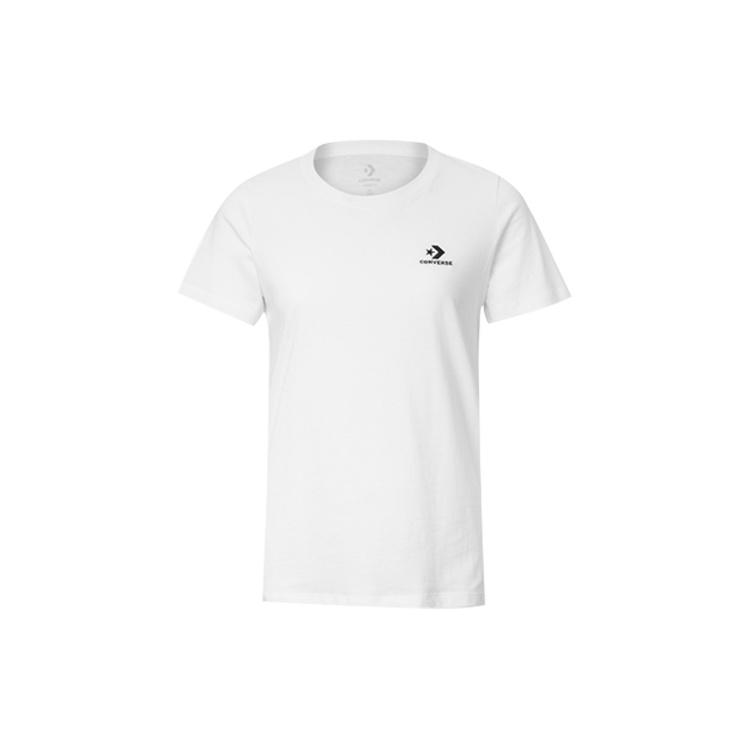 (WMNS) Converse Logo Casual Short Sleeve White Women s 10020804-A05 S