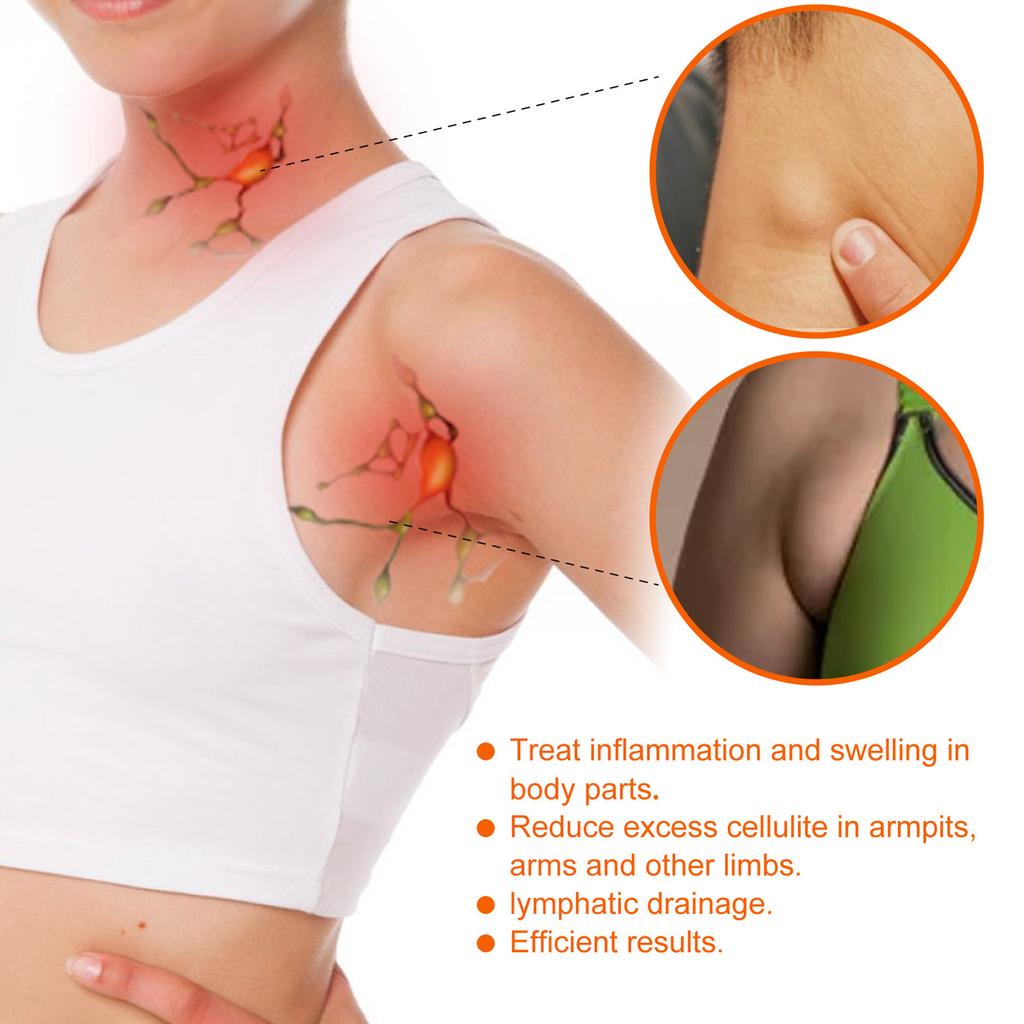 10Pcs Lymphatic Detox Patches Accessory Mammary Lymph Patch Lymphatic Drainage Swelling Relief