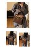 2025 Retro Frosted Kelly-Style Handheld & Crossbody Bag for Women - Autumn/Winter Fashion