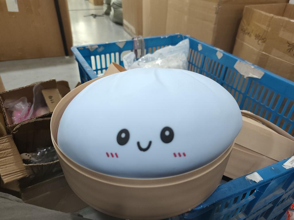25Cm Colorful Simulated Steamed Bun Big Ball Toy Pinching And Relaxing Dumpling Toy Low Rebound Decompression Dough Ball Gift
