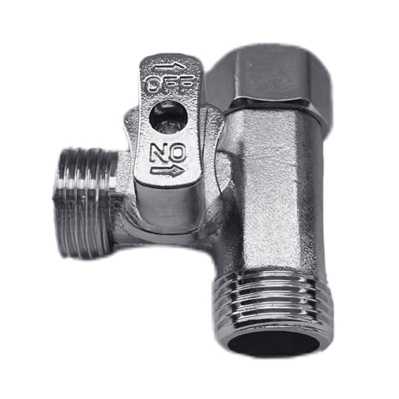 Угловой адаптер-разветвитель Т-образный адаптер для биде, ручного распылителя, бачка унитаза, раковины, разветвитель, адаптер-переключатель, соединитель для водопроводного крана 1