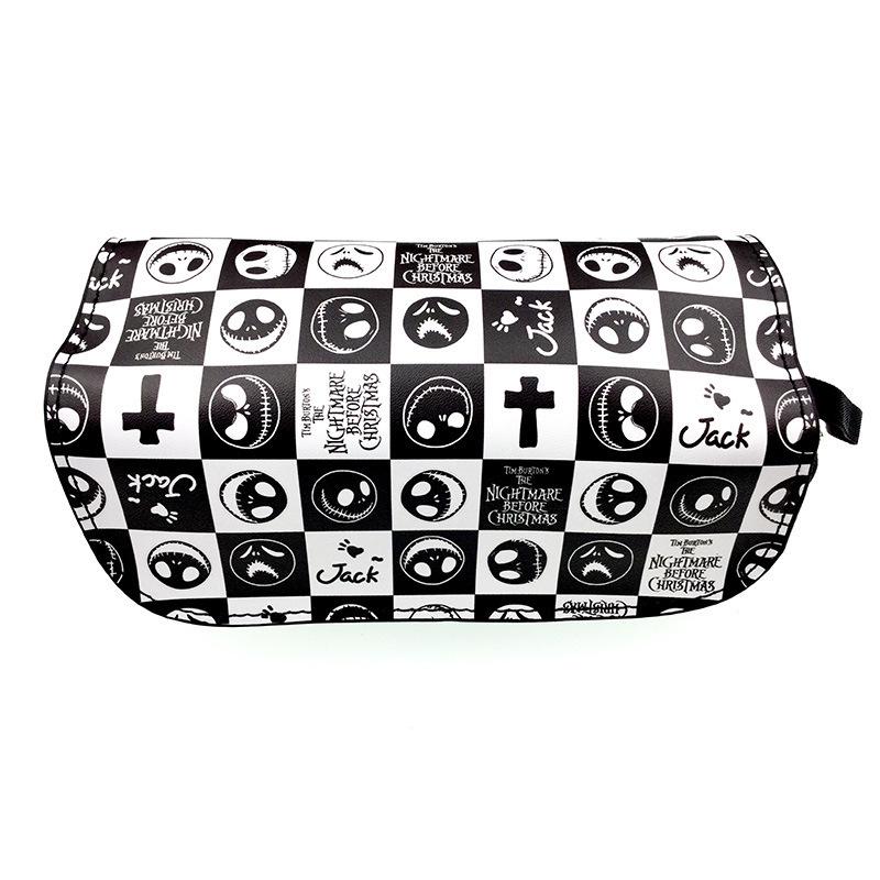 

The Nightmare Before Christmas Double Zipper Pencil Case - Large Capacity Stationery Box Pencil Case