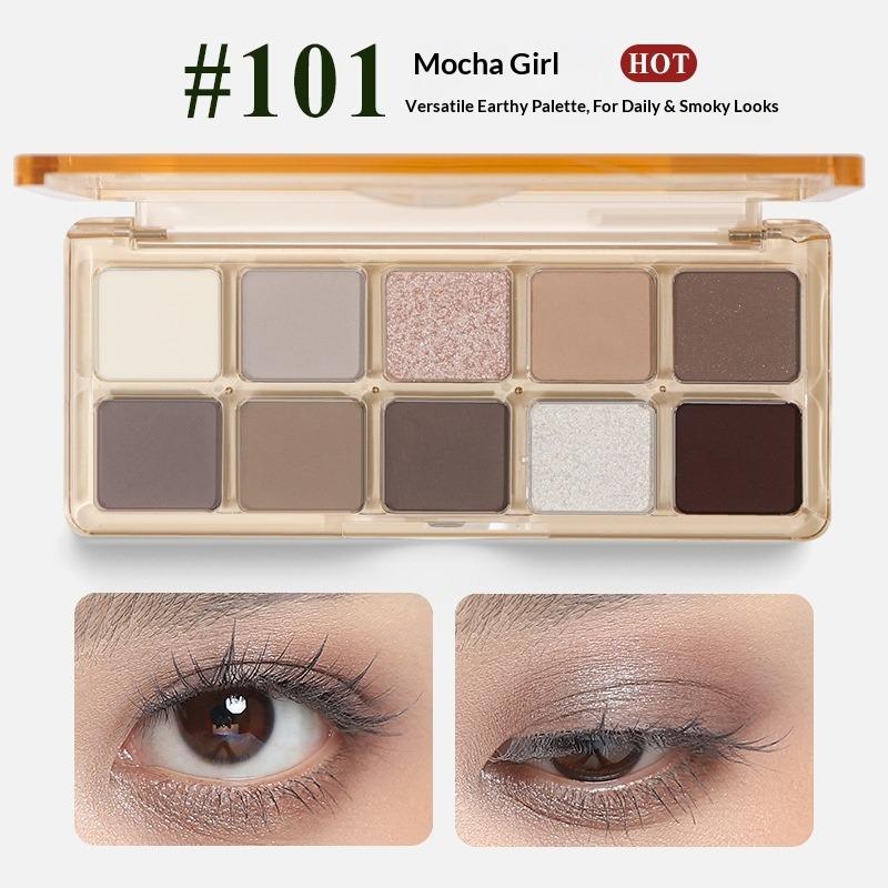 

Eyeshadow Brand Chunri Ten-color Eyeshadow Disc Genuine Makeup Cosmetics