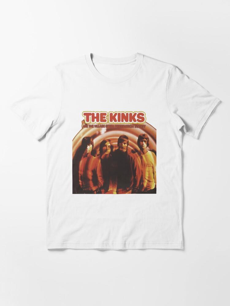 The Kinks song music vintage 90s musician retro funny lyrics 80s band album Essential T-Shirt
