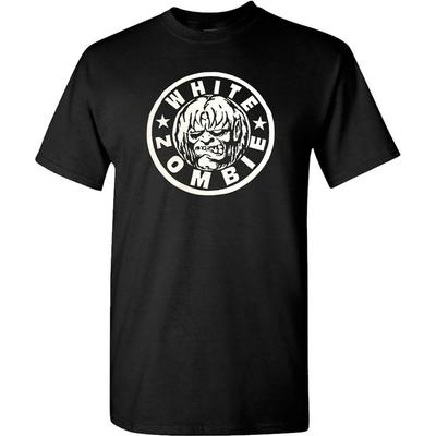 White Zombie Cd Lgo Classic Zombie Circle Logo Lrg Rob Zombie Unisex T-Shirt