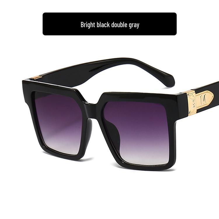Square Big Frame Sunglasses 2022 - Trendy Hip Hop Club Style