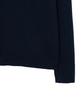 NOIRER Ribbed Zip-Up Knit (Navy)