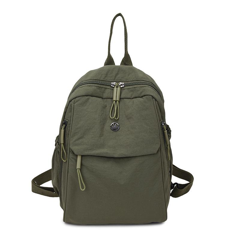 Schoolbag1011 New Multifunctional Breast Bag Backpack Versatile Casual Shoulder Bag Lightweight Large Capacity Simple Satchel Women's Bag