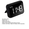 Digital Alarm Clock with Stand Large LED Display Rechargeable Volume Adjustable