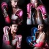 LASTSTAND 8-12 OZ Großhandel Muay Thai Mikrofaserleder Boxhandschuhe Erwachsene Frauen Männer MMA Fitnessstudio Training Boxhandschuhe Ausrüstung