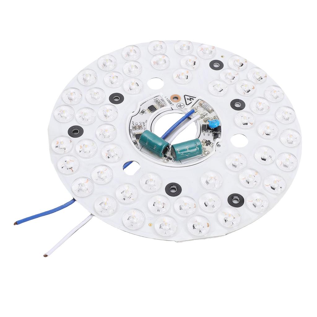 Ventilatorleuchte Ersatzpanel Hell 3 Farbtemperatur 24W Ventilatorleuchte Rundes LED-Panel für Deckenleuchte