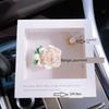 Jasmine Car Air Freshener for Air Conditioning Vent, Gardenia Car Perfume Decoration, Flower Aroma Diffuser Stone