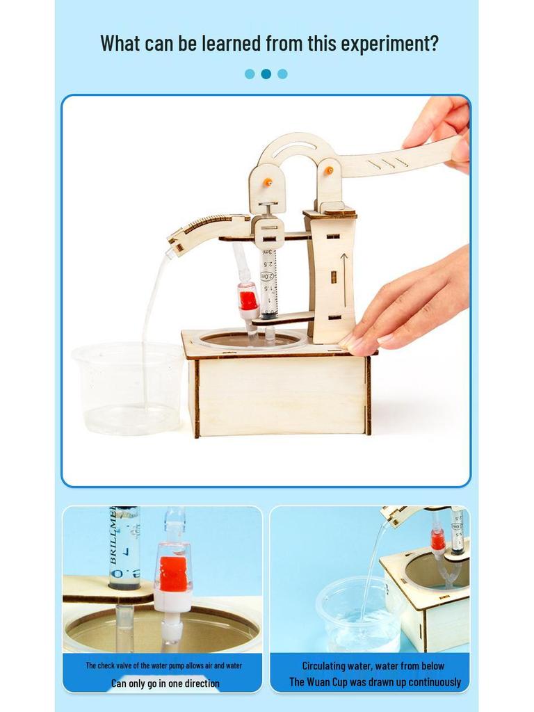 Science Experiment Kit for Kindergarten: Senior Class Hydraulic Press & Middle Class Teaching Aids