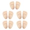 baizihuahu 5 Pairs Metatarsal Pads for Women, Ball of Foot Cushions High Heels, Breathable Non Slip Shoe Inserts Forefoot Pain Relief