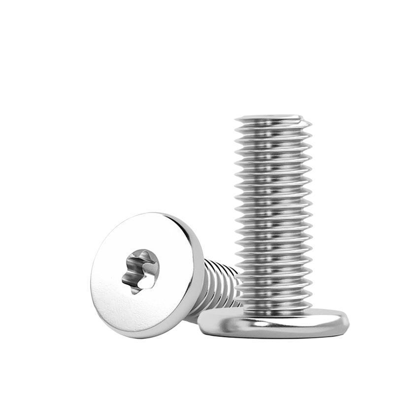 Yigu 304 Stainless Steel Thin Flat Head Torx Screw M2-M8 for Computer Machines